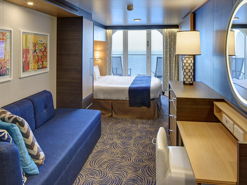 Connecting Ocean View Balcony